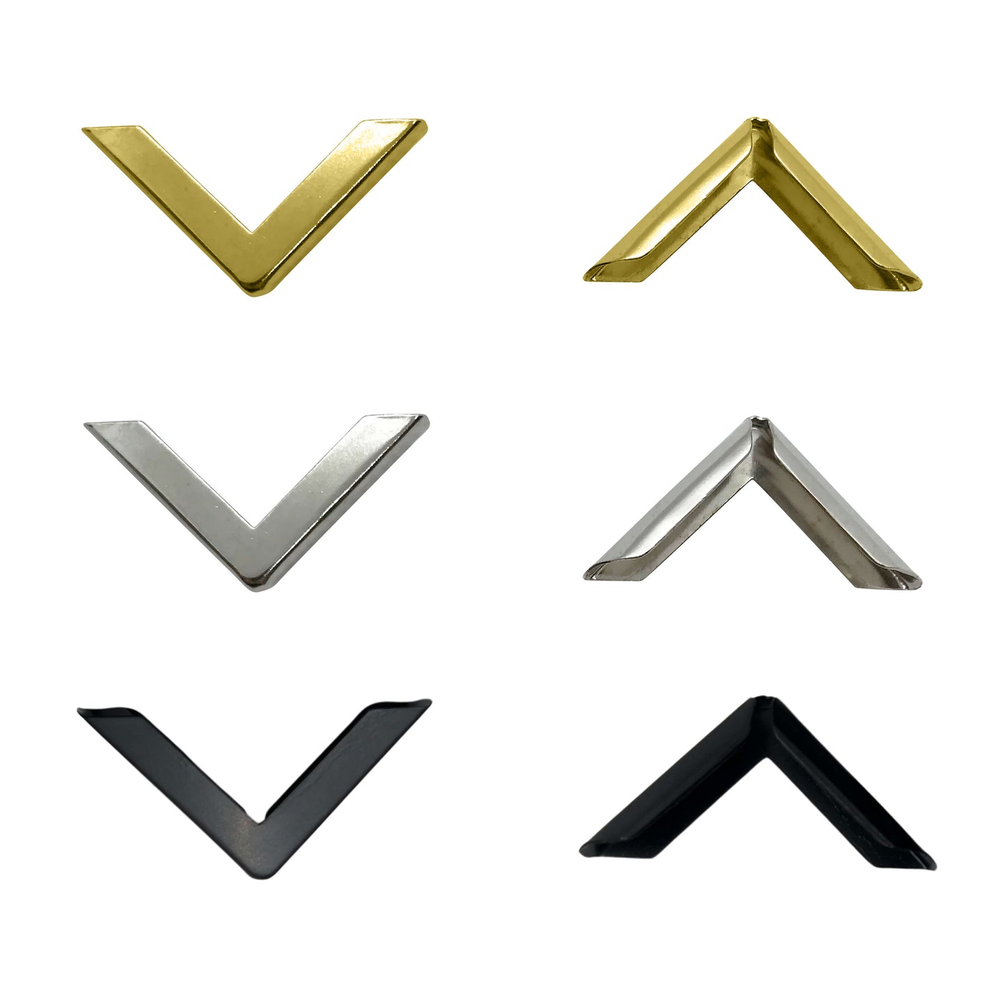 Book Corner Protectors 22 x 22 x 3.5mm by Gobrecht & Ulrich - All Colours