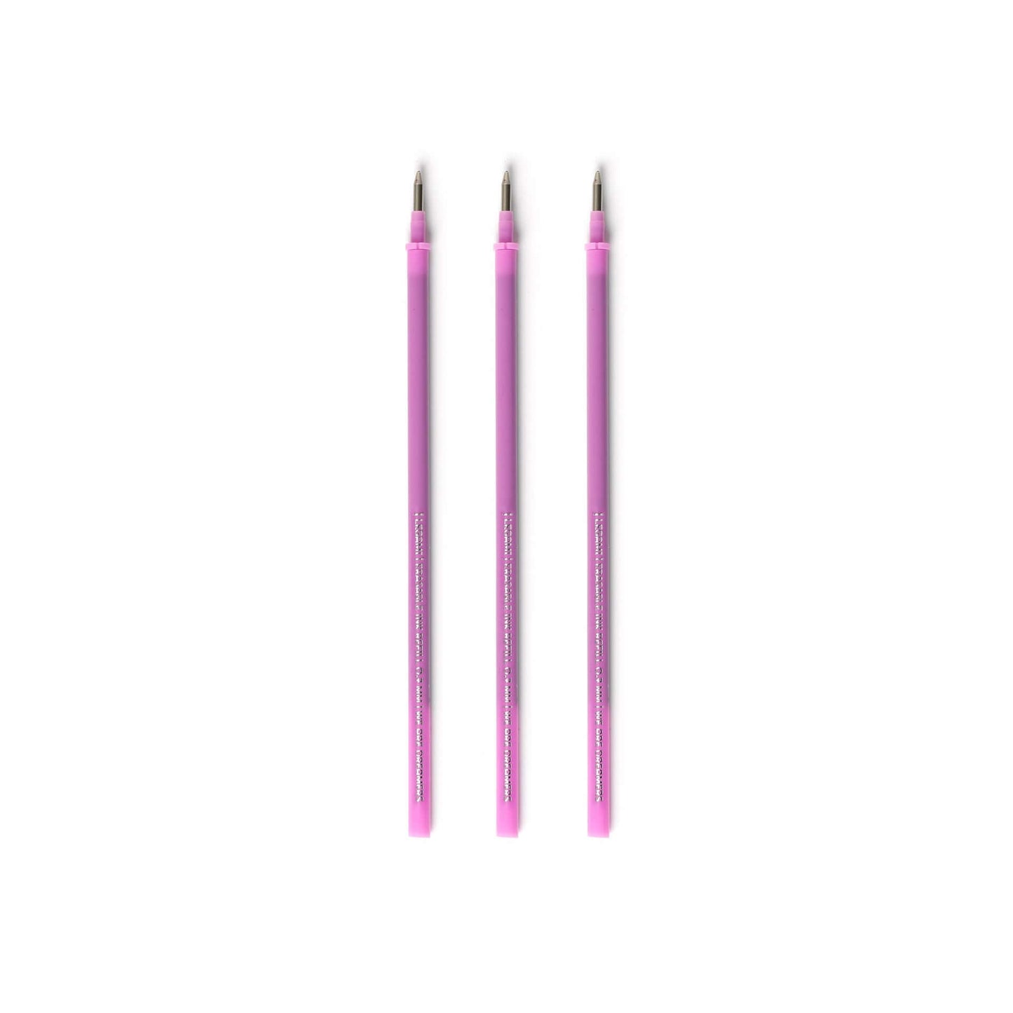 3 Turquoise Legami Erasable Pen Refills without packaging