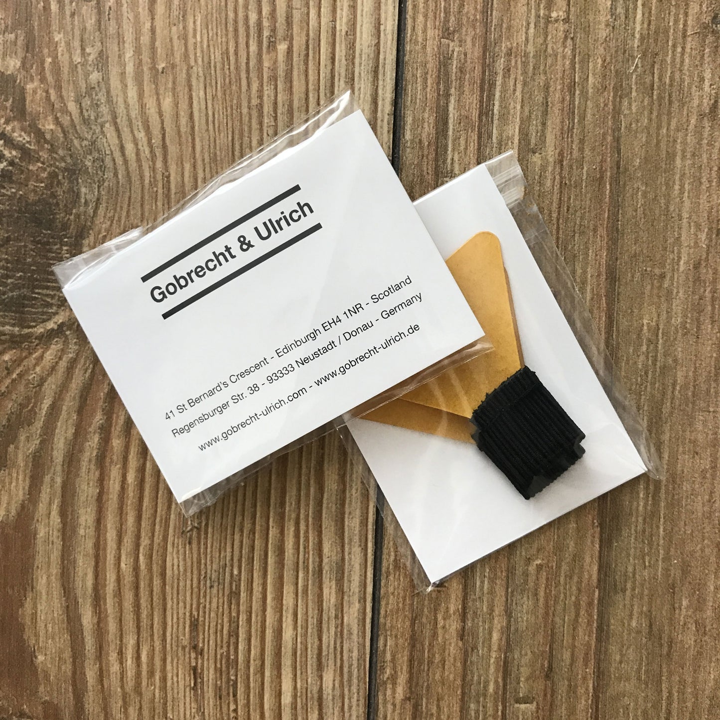 10 Black Pen Loops - Self-adhesive