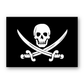 Jolly Roger Sticker - Pirate Flag Vinyl Sticker by Gobrecht & Ulrich