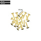25 mm Brass/Gold-coloured Paper Fasteners by Gobrecht & Ulrich