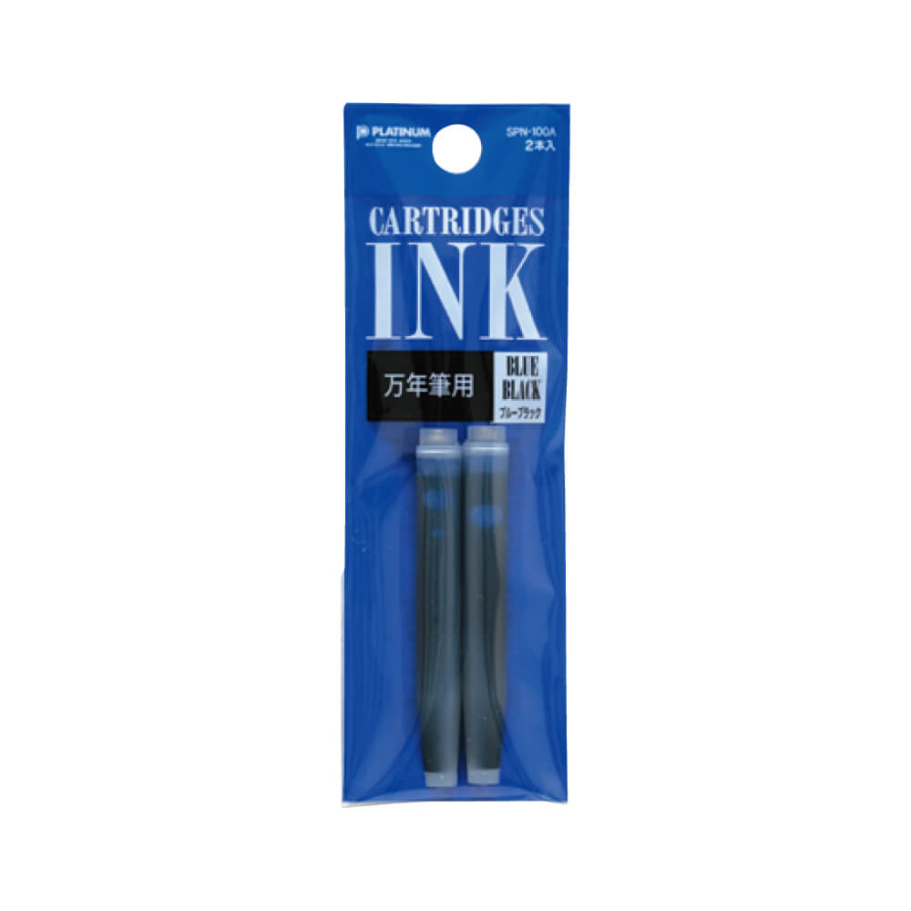 Platinum Ink Refill Cartridges SPN100A#3 Blue-Black