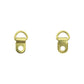 100 Binding Screw Hangers - Silver / Gold - 5mm Hole