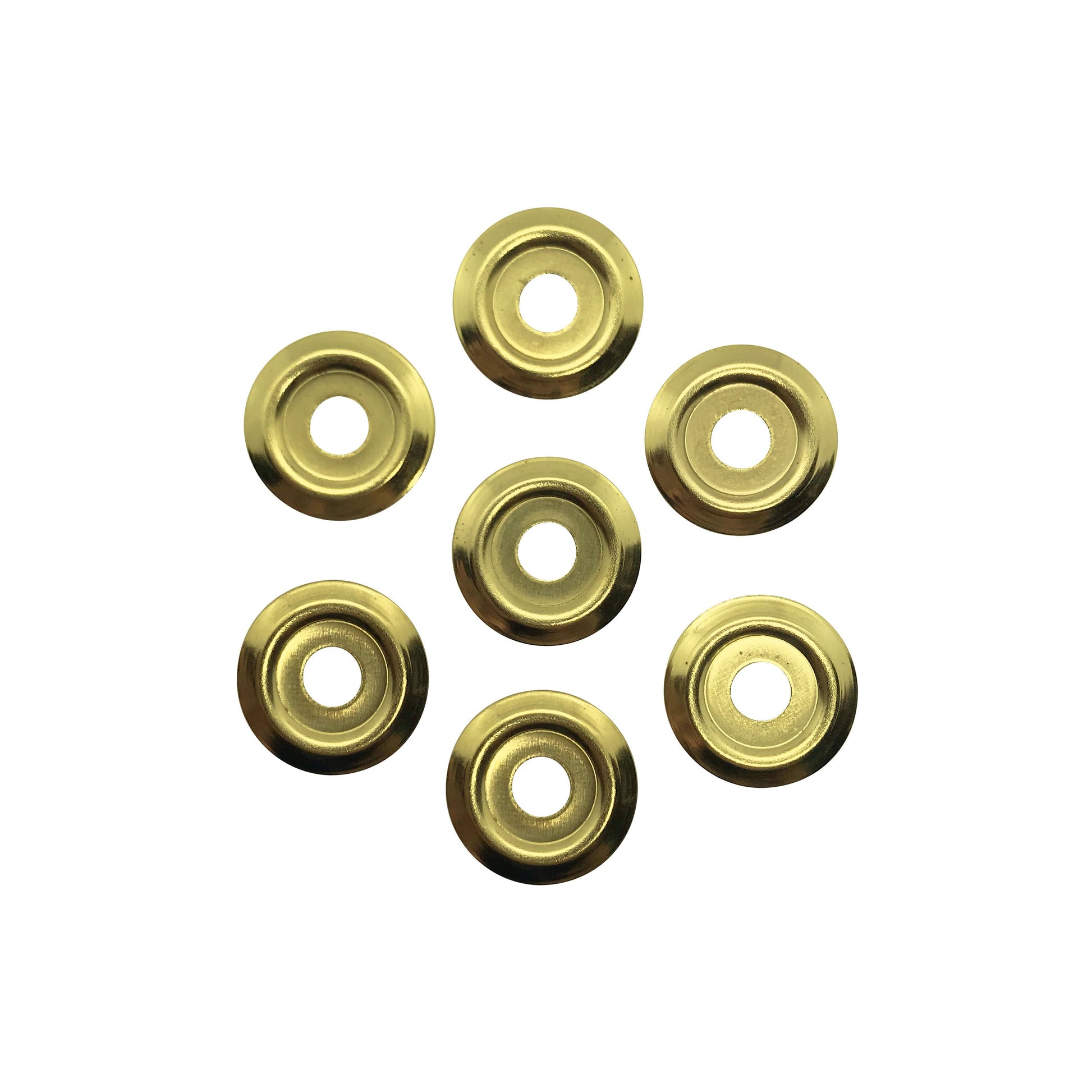 A collection of Binding Screw Washers - Brass / Gold-coloured by Gobrecht & Ulrich