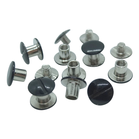 Black Book Binding Screws by Gobrecht & Ulrich - 5 to 10mm length