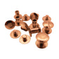 Copper / Rose-gold Book Binding Screws by Gobrecht & Ulrich - 5 to 10mm length