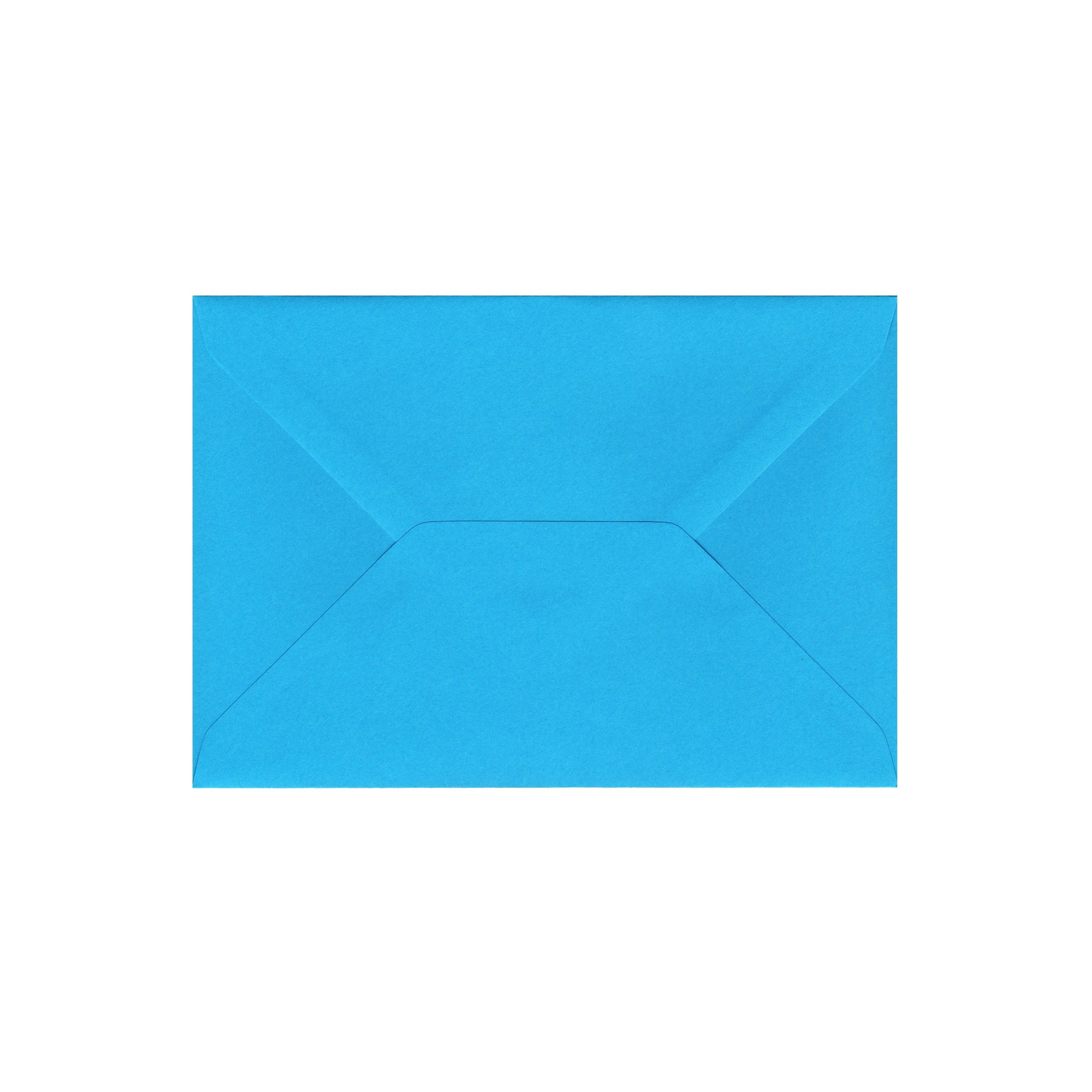C6 Bright Blue Envelopes by Gobrecht & Ulrich - Back Closed