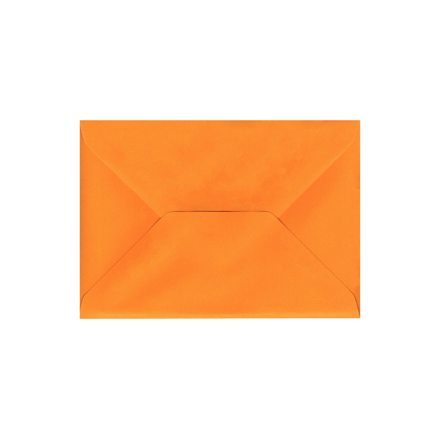 C6 Sunset Orange Envelopes by Gobrecht & Ulrich - Back Closed