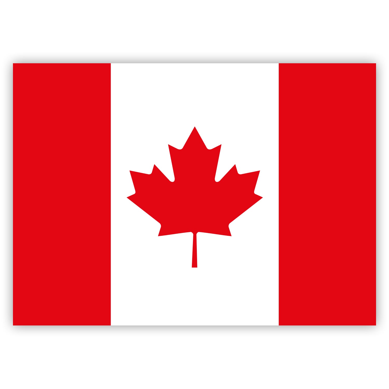Canadian Flag Stickers by Gobrecht & Ulrich