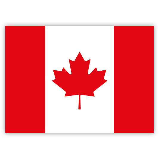 Canadian Flag Stickers by Gobrecht & Ulrich