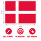 Gobrecht & Ulrich Denmark Sticker Dimensions