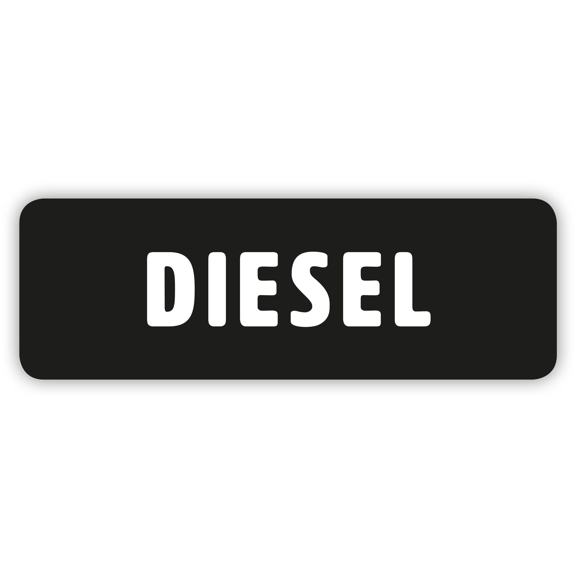 Diesel Only Sticker by Gobrecht & Ulrich