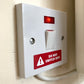 Do Not Switch Off Sticker by Gobrecht & Ulrich on Plug Sample Photo