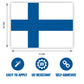 Gobrecht & Ulrich Finland Sticker Dimensions