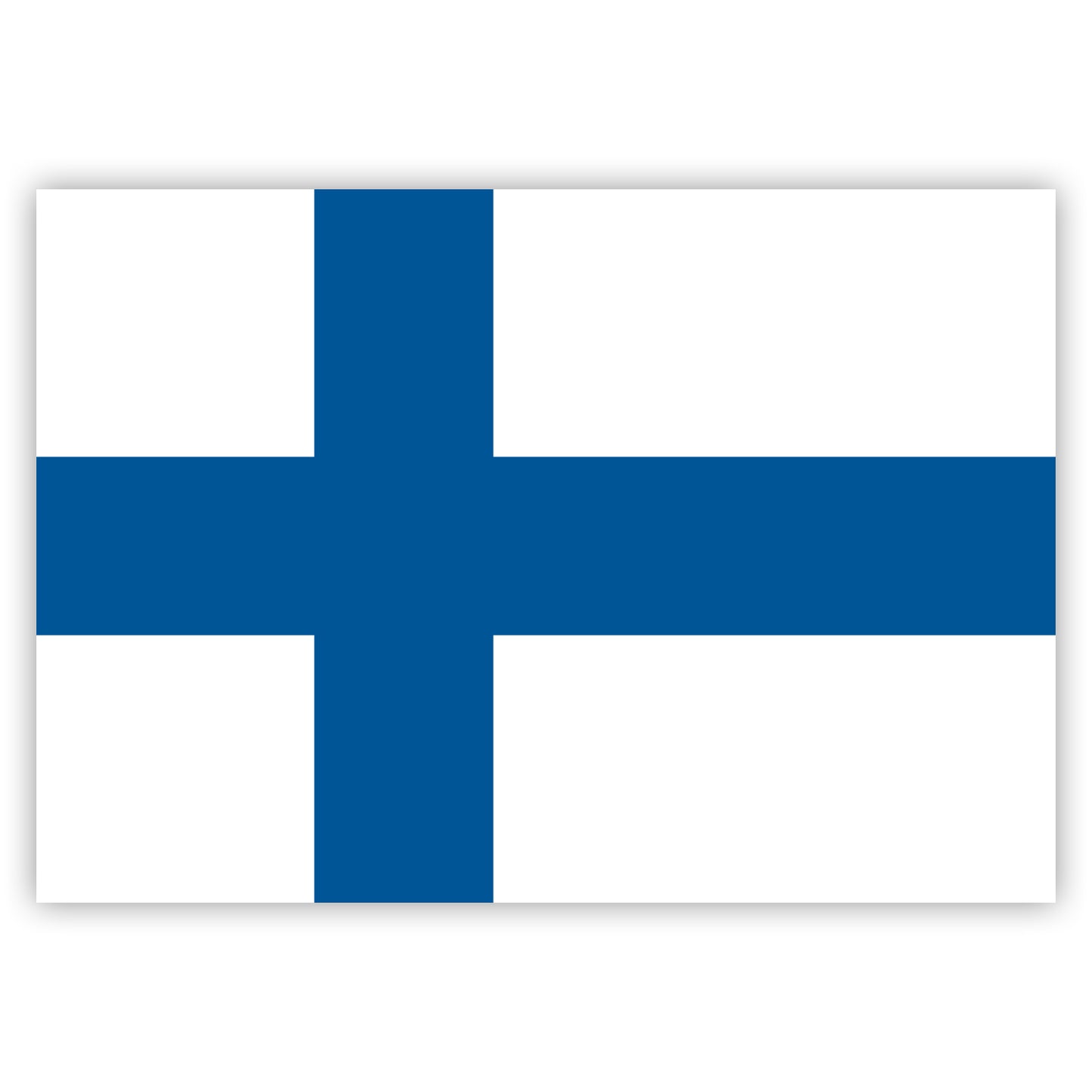 Finnish Flag Stickers by Gobrecht & Ulrich