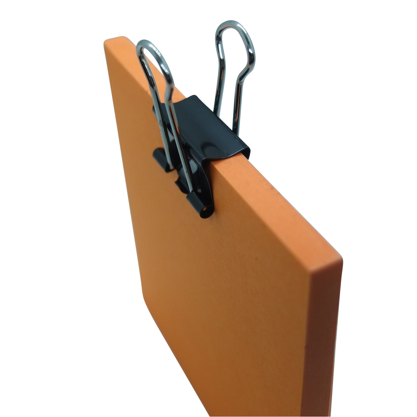 Gobrecht & Ulrich Black Foldback Clip Example Use with Small Sheets of Paper