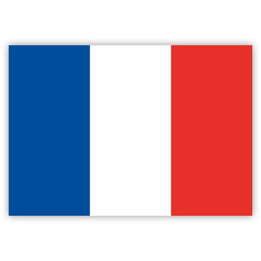 French Flag Stickers by Gobrecht & Ulrich