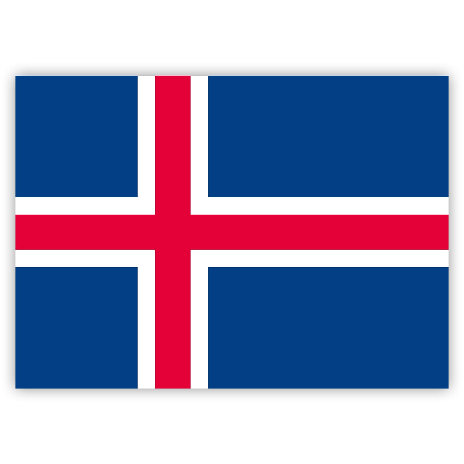 Icelandic Flag Stickers by Gobrecht & Ulrich