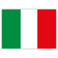 Italian Flag Stickers by Gobrecht & Ulrich