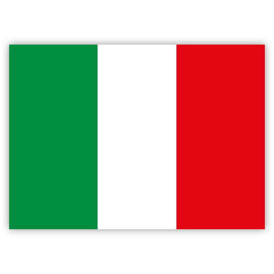 Italian Flag Stickers by Gobrecht & Ulrich