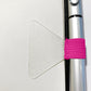 10 Pink Pen Loops - Self-adhesive