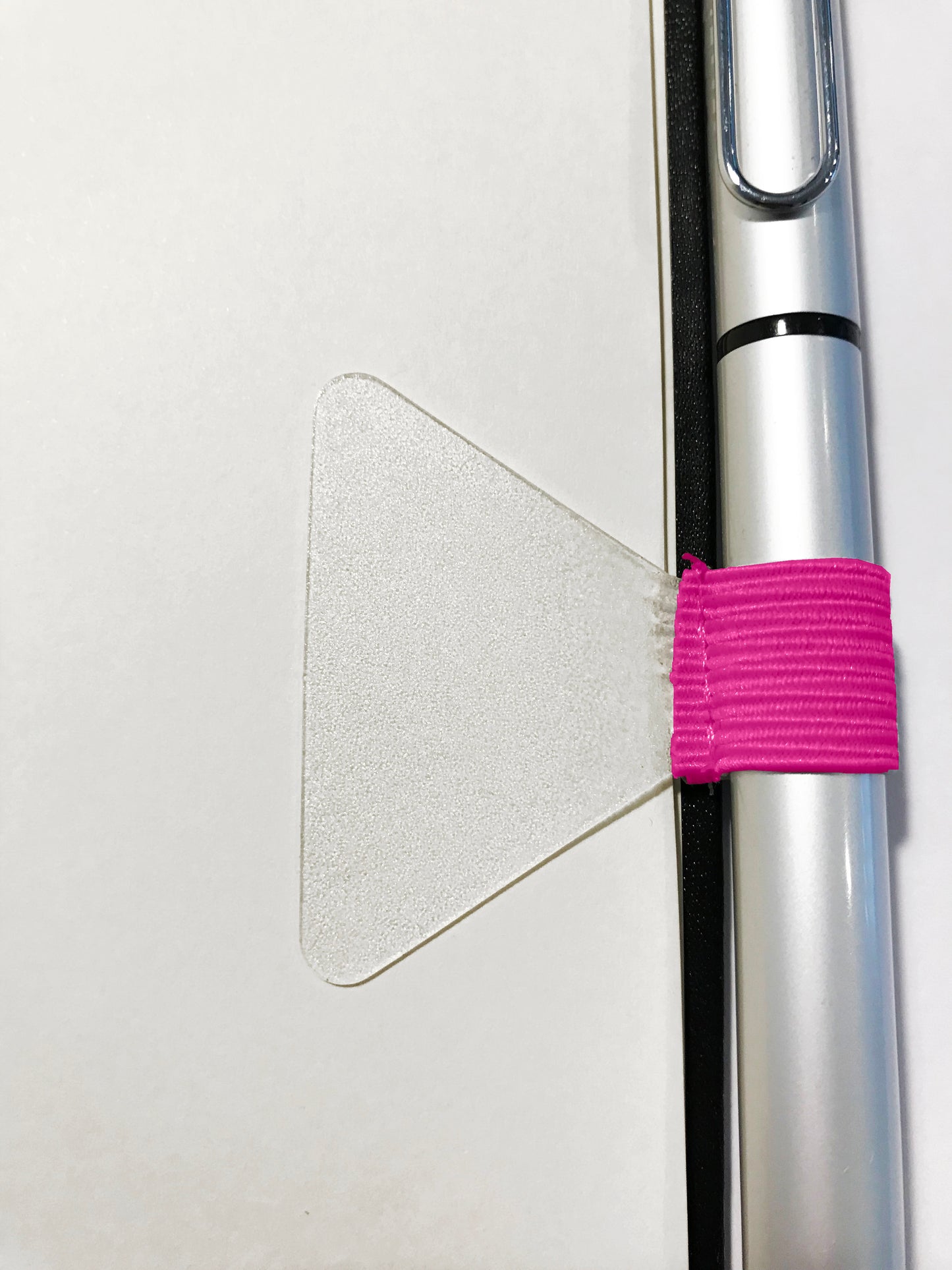 10 Pink Pen Loops - Self-adhesive
