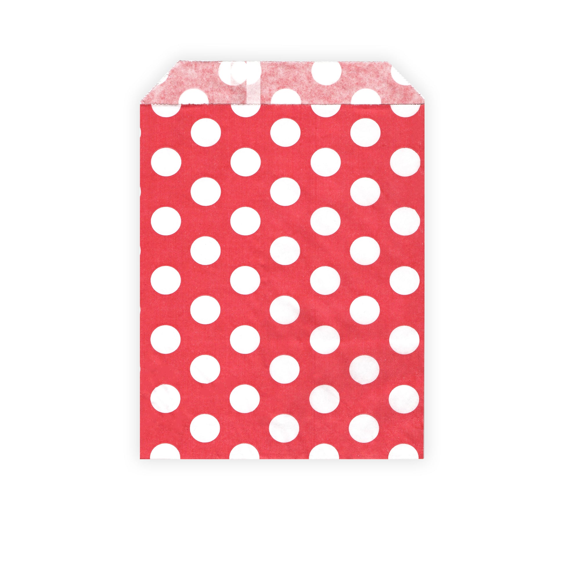 Retro Candy Bags - Red / White Polka Dots - 13 x 18cm by Gobrecht & Ulrich