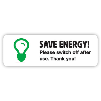 Save Energy Sticker by Gobrecht & Ulrich