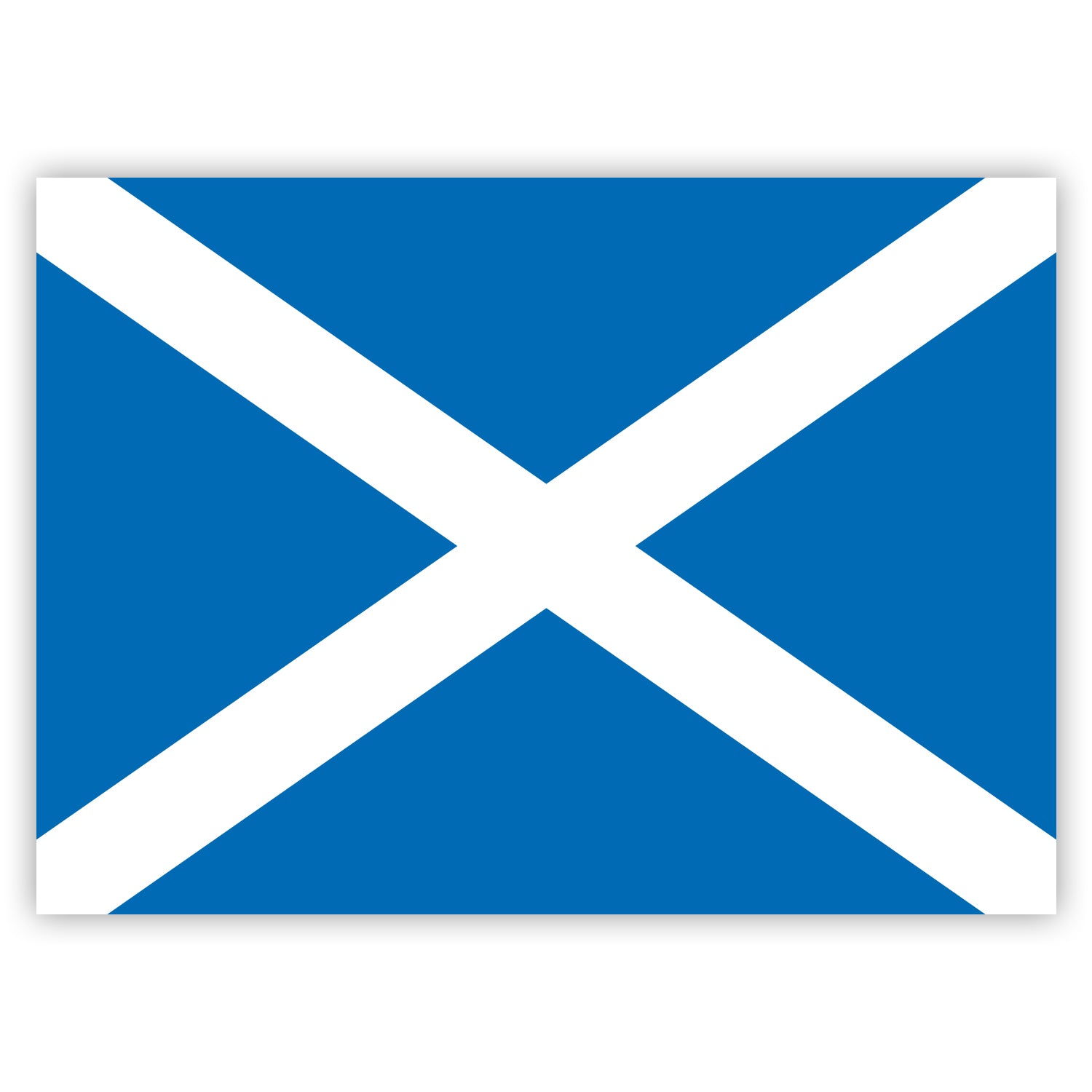 Scottish Flag Stickers by Gobrecht & Ulrich