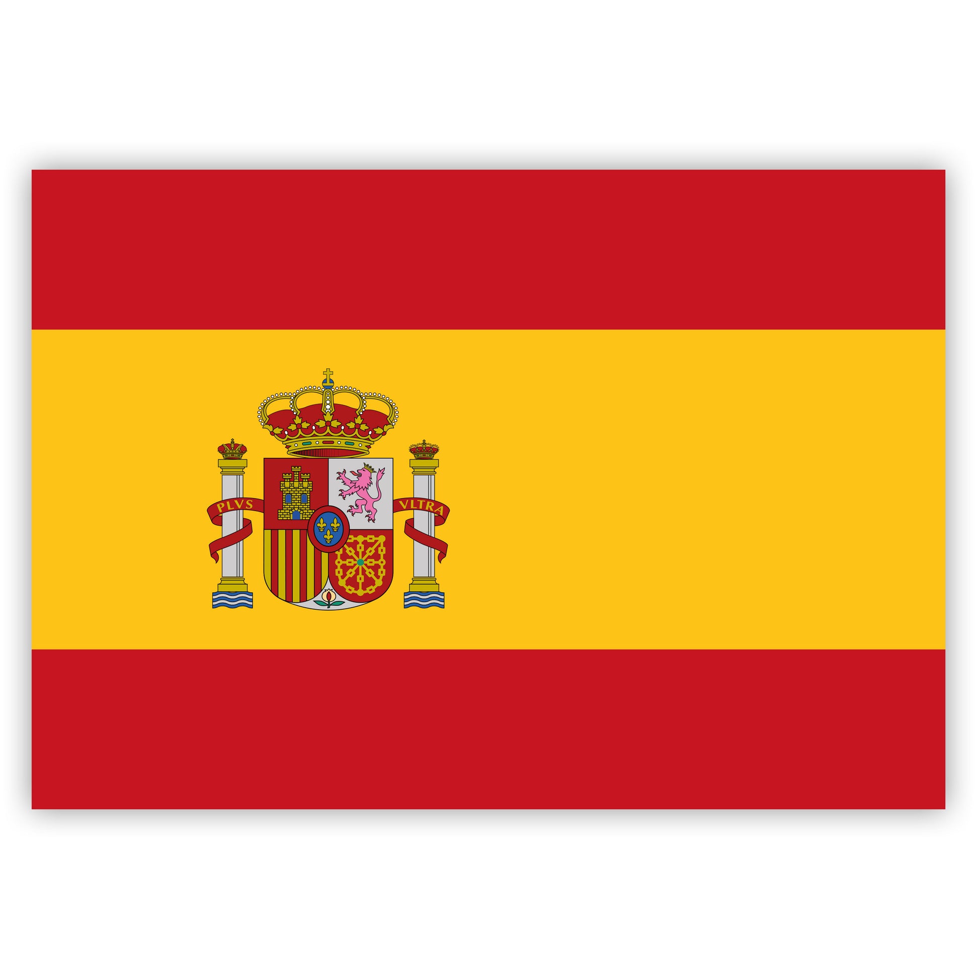 Spanish Flag Stickers by Gobrecht & Ulrich