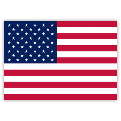 American Flag Stickers by Gobrecht & Ulrich